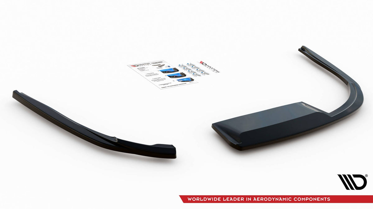 Splitters laterales traseros para Jaguar XF R-Sport X260