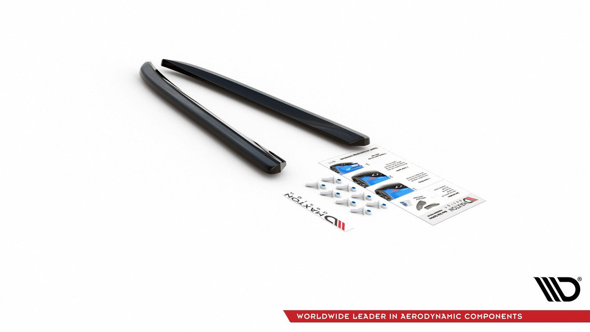 Splitters laterales traseros para Jaguar XJ R-Sport X351 Facelift