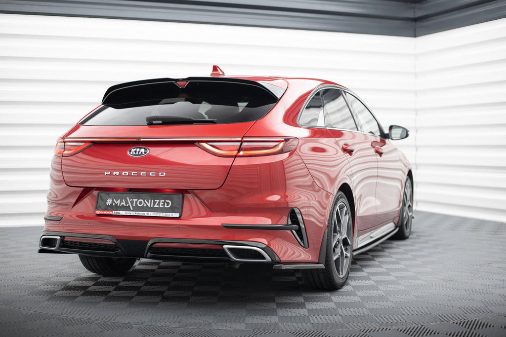 Splitters laterales traseros para Kia ProCeed GT / GT-Line Mk1