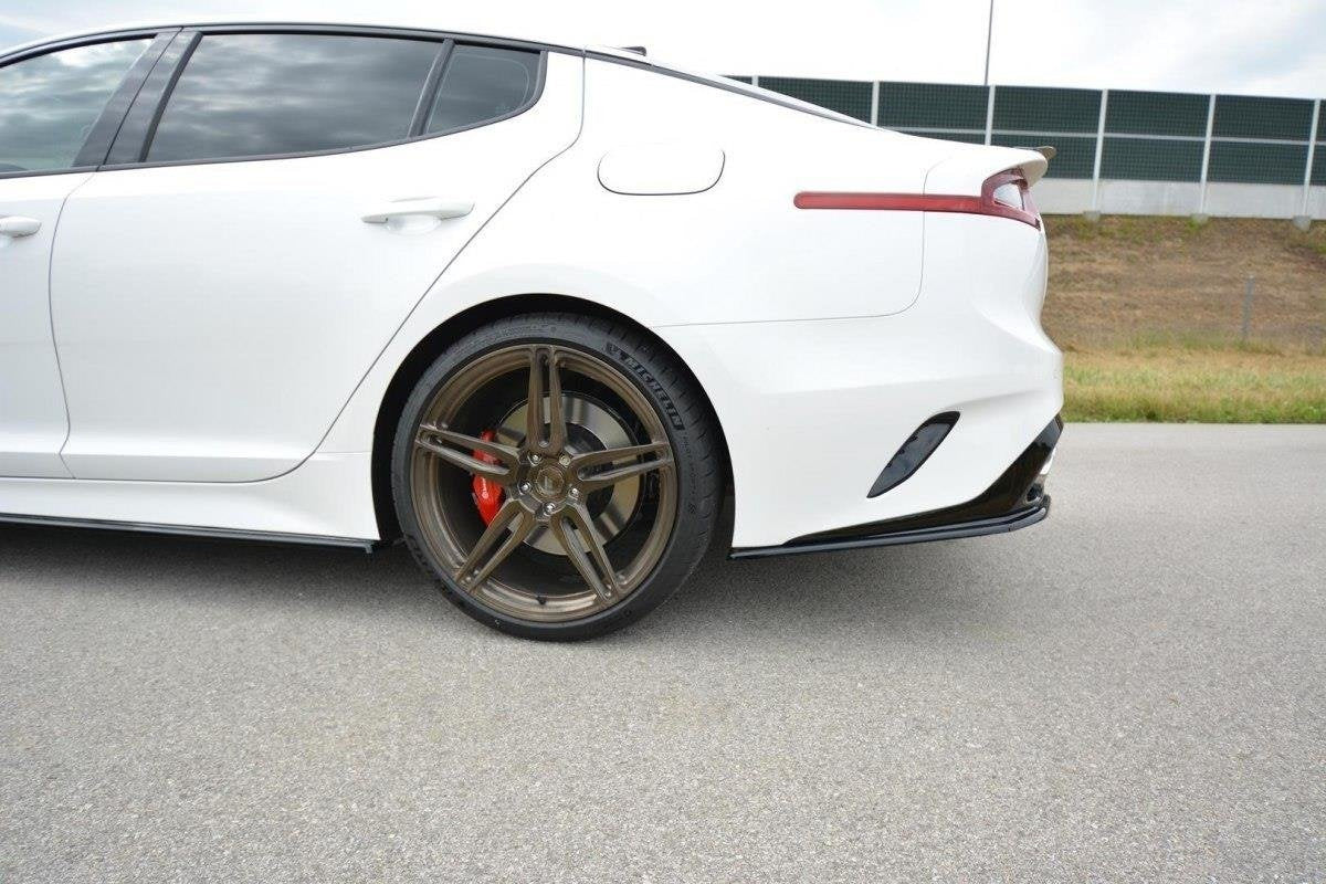 Splitters laterales traseros para Kia Stinger Gt / GT-Line Mk1