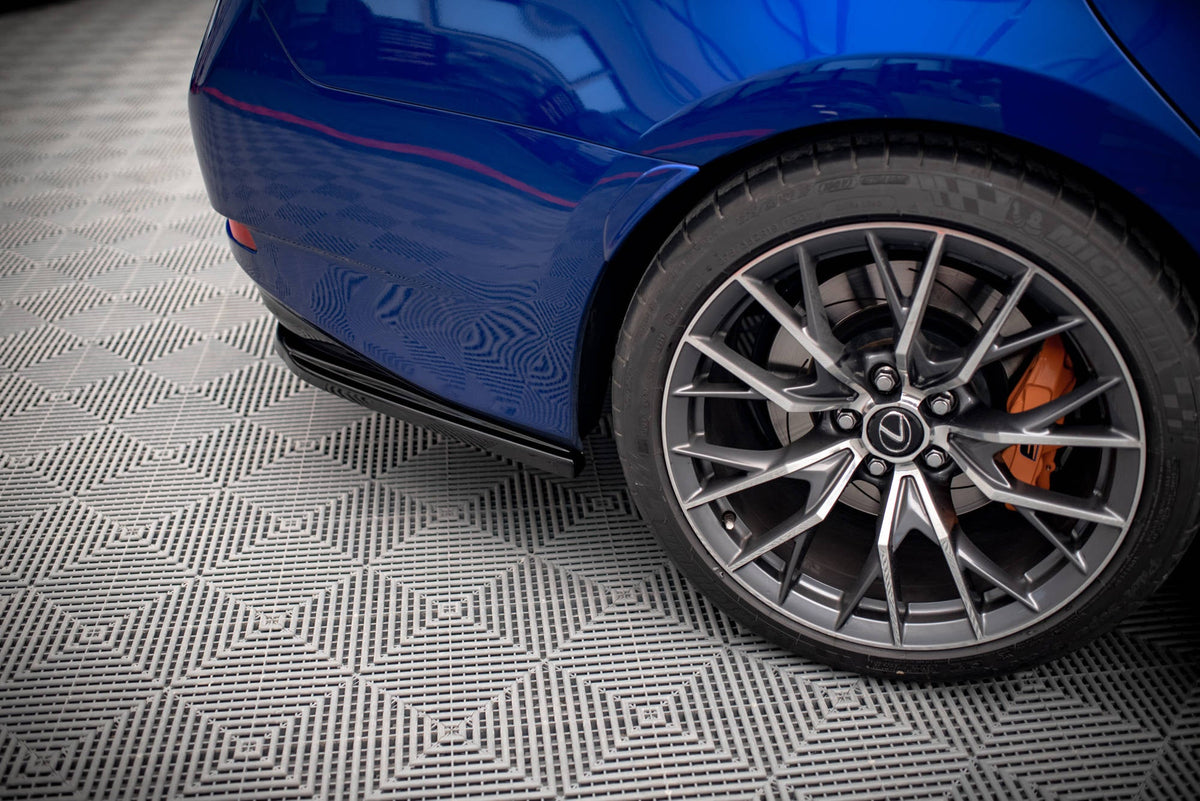Splitters laterales traseros para Lexus GS F Mk4 Facelift