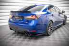 Splitters laterales traseros para Lexus GS F Mk4 Facelift
