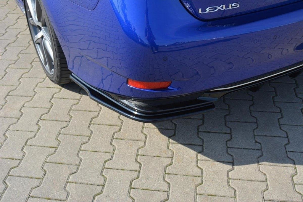 Splitters laterales traseros para Lexus GS Mk4 Facelift H