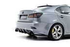 Splitters laterales traseros para Lexus IS F-Sport Mk2 (XE20) Facelift
