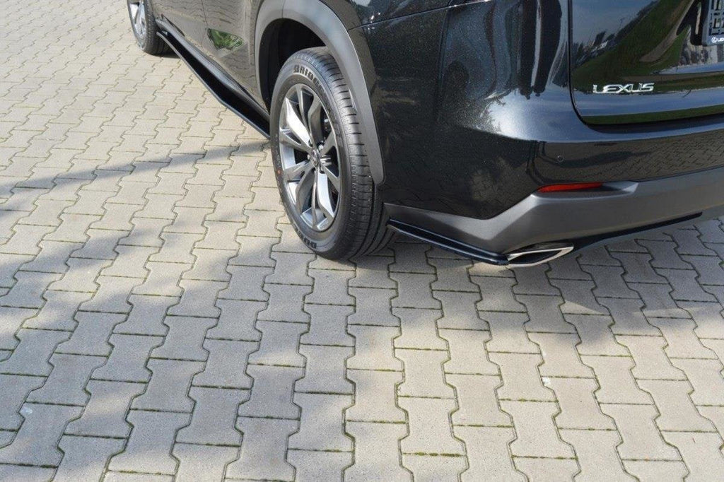 Splitters laterales traseros para Lexus NX Mk1 T
