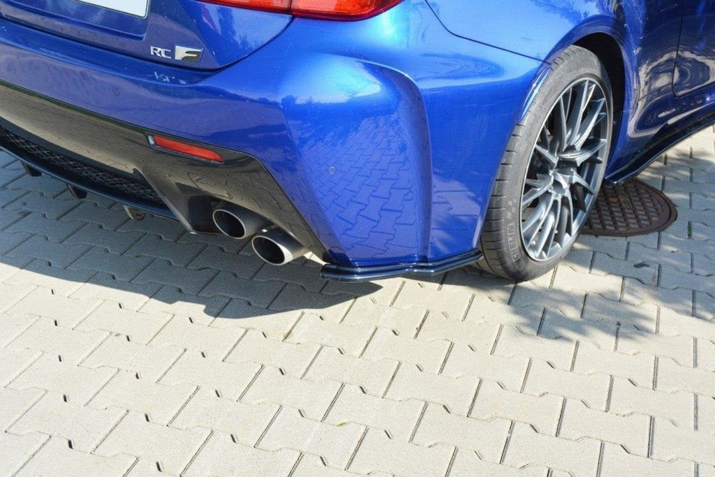 Splitters laterales traseros para Lexus RC F