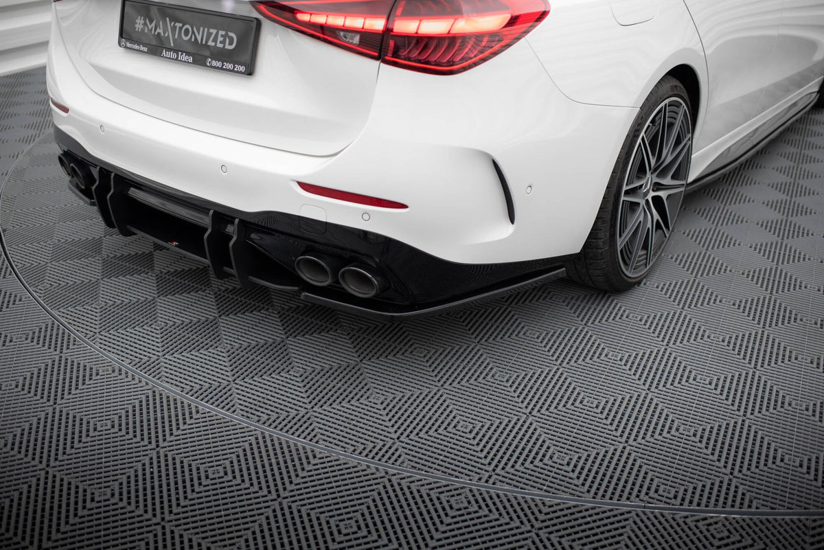 Splitters laterales traseros para Mercedes-Benz C AMG-Line / 43 AMG W206