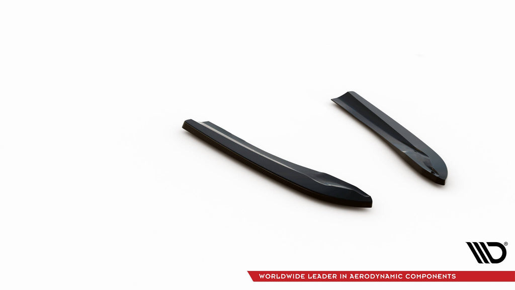 Splitters laterales traseros para Mercedes-Benz C Coupe / Sedan / Estate AMG-Line C204 / W204 Facelift / S204 Facelift