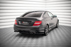 Splitters laterales traseros para Mercedes-Benz C Coupe / Sedan / Estate AMG-Line C204 / W204 Facelift / S204 Facelift