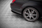 Splitters laterales traseros para Mercedes-Benz C Coupe / Sedan / Estate AMG-Line C204 / W204 Facelift / S204 Facelift
