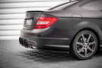 Splitters laterales traseros para Mercedes-Benz C Coupe / Sedan / Estate AMG-Line C204 / W204 Facelift / S204 Facelift