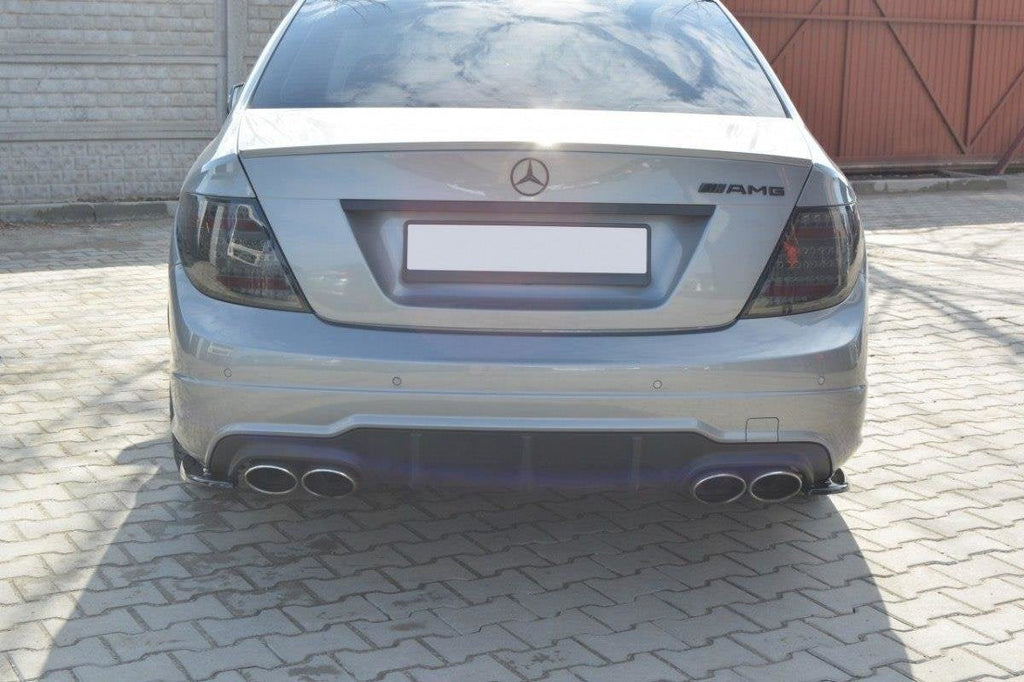 Splitters laterales traseros para Mercedes-Benz C Sedan / Estate AMG-Line W204 / S204
