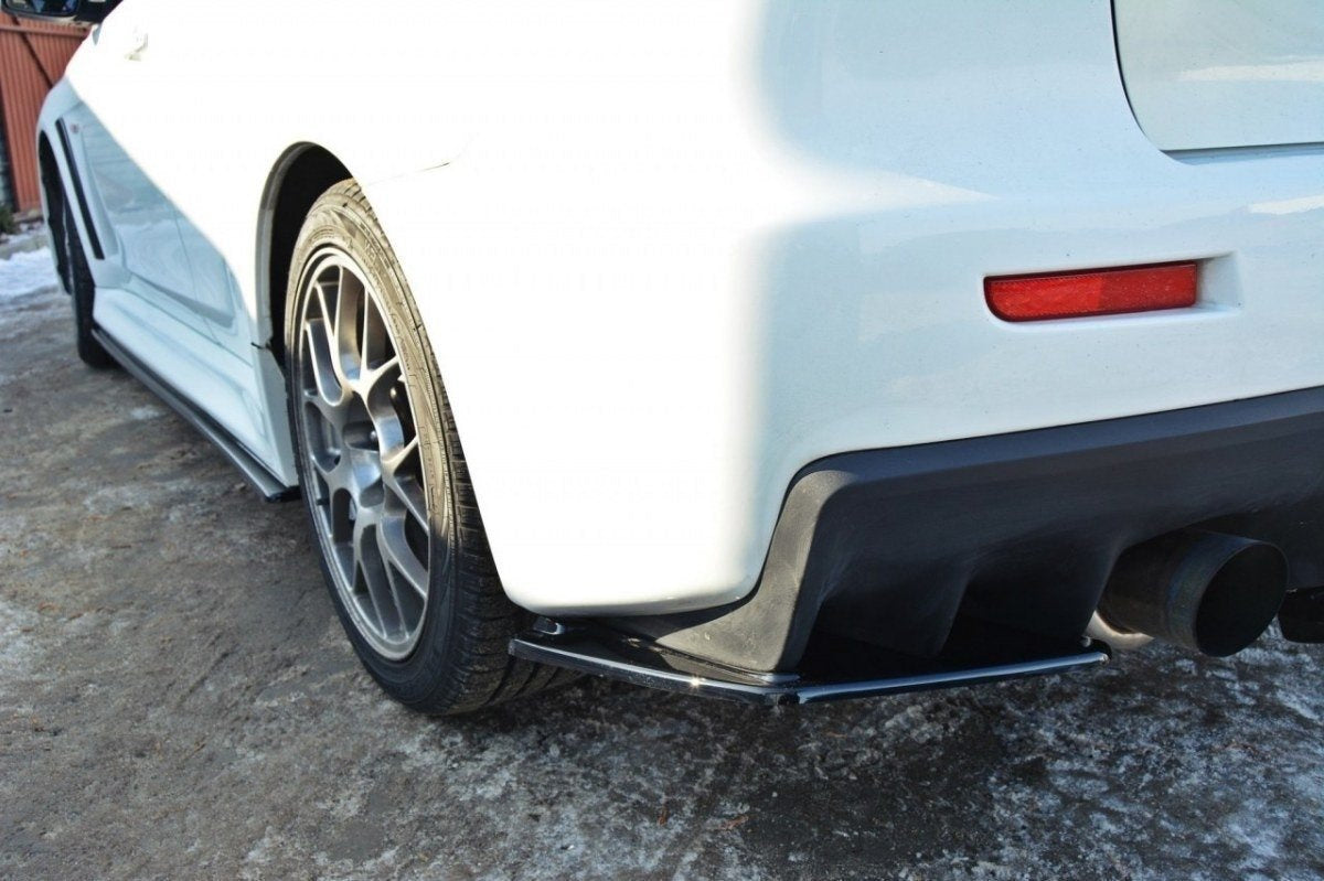 Splitters laterales traseros para Mitsubishi Lancer Evo X
