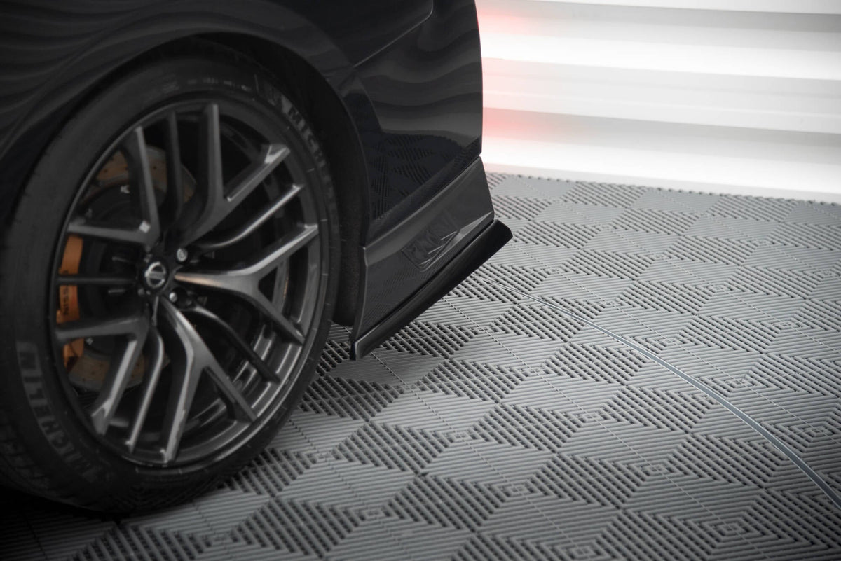 Splitters laterales traseros para Nissan GTR R35 Facelift