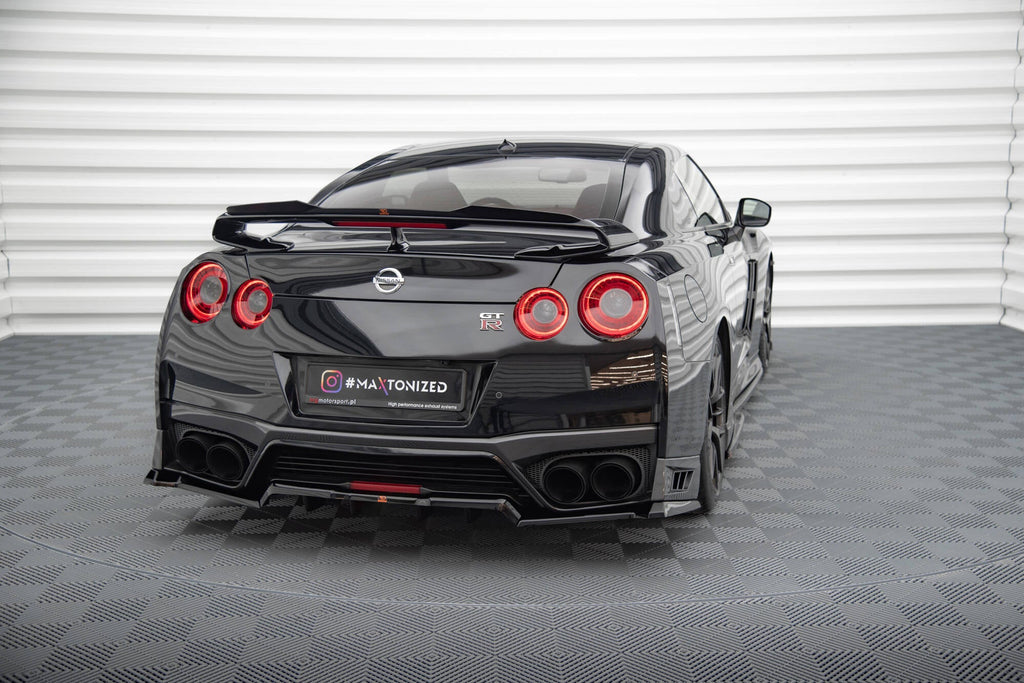 Splitters laterales traseros para Nissan GTR R35 Facelift