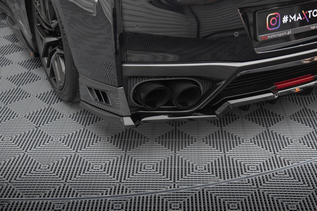 Splitters laterales traseros para Nissan GTR R35 Facelift