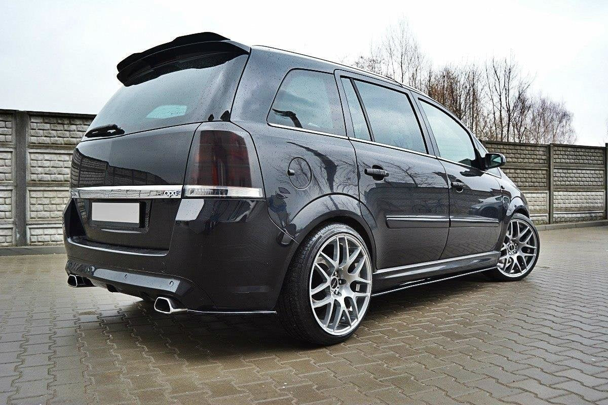 Splitters laterales traseros para Opel Zafira B OPC / VXR