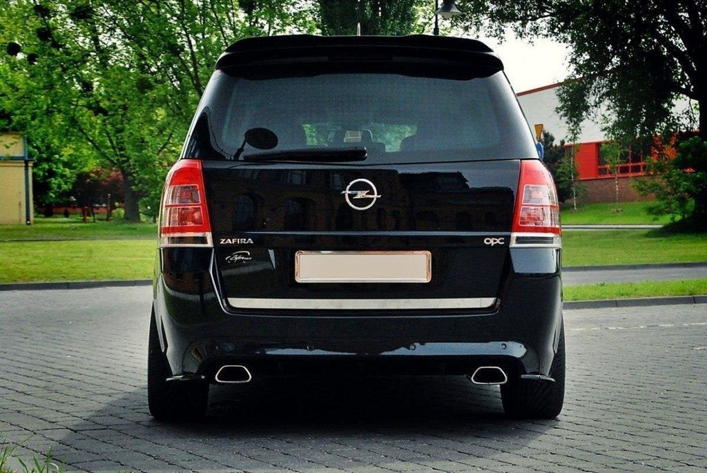 Splitters laterales traseros para Opel Zafira B OPC / VXR