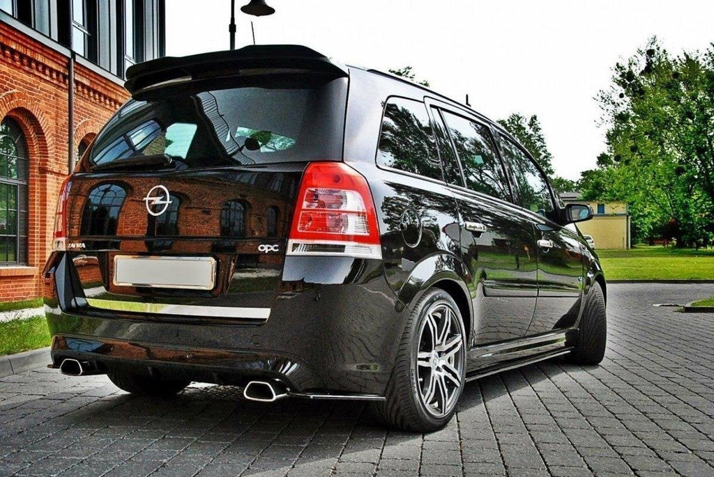 Splitters laterales traseros para Opel Zafira B OPC / VXR