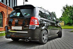 Splitters laterales traseros para Opel Zafira B OPC / VXR