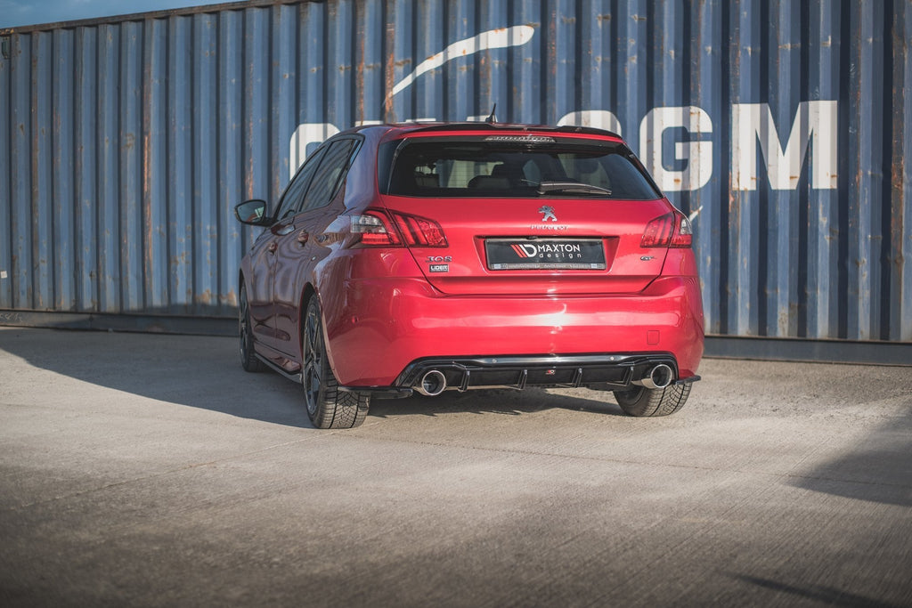 Splitters laterales traseros para Peugeot 308 GT Mk2 Facelift