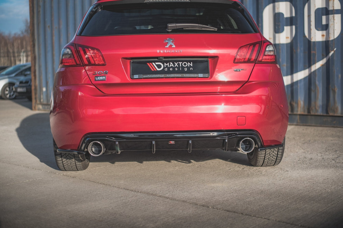 Splitters laterales traseros para Peugeot 308 GT Mk2 Facelift