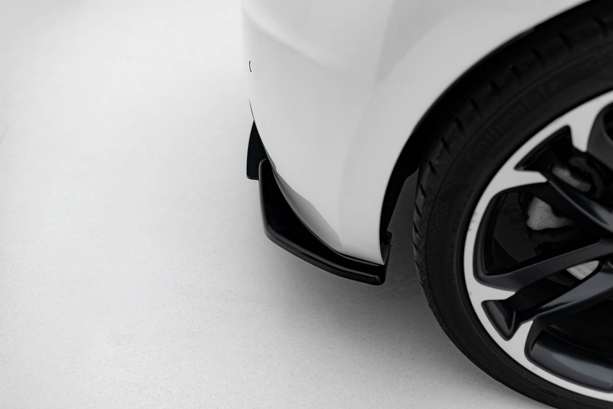 Splitters laterales traseros para Peugeot RCZ Mk1 / Mk1 Facelift