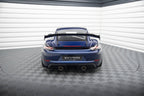 Splitters laterales traseros para Porsche 718 Cayman GT4 RS 982c