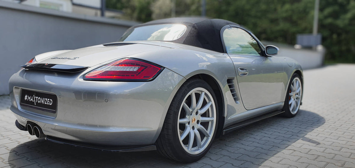 Splitters laterales traseros para Porsche Boxster 987