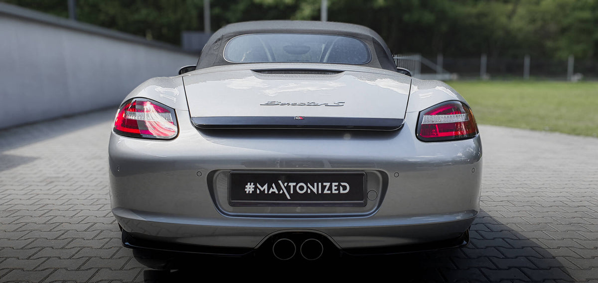 Splitters laterales traseros para Porsche Boxster 987
