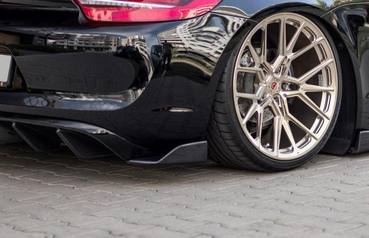 Splitters laterales traseros para Porsche Cayman Mk2 981C