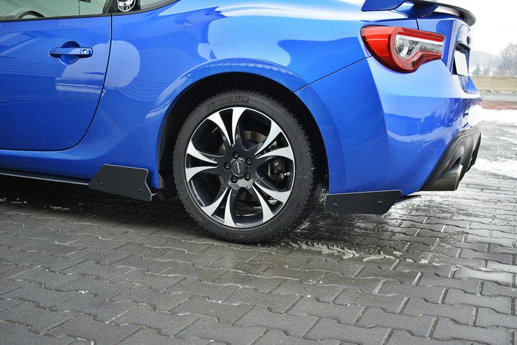 Splitters laterales traseros Racing para Subaru BRZ Mk1 / Mk1 Facelift