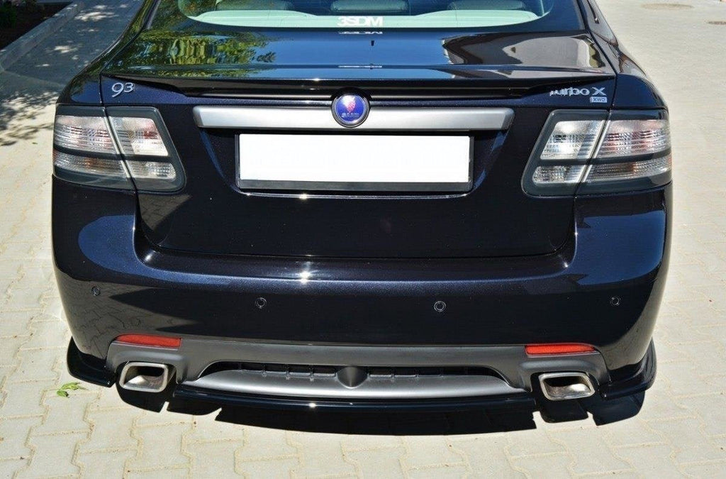 Splitters laterales traseros para Saab 9-3 Turbo X