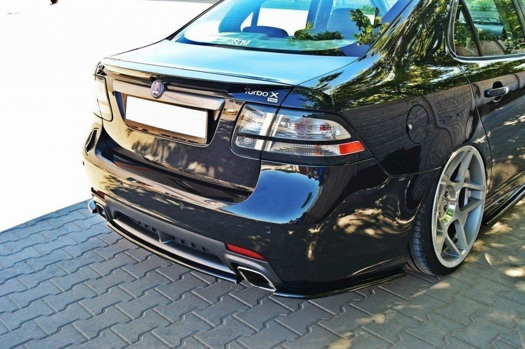 Splitters laterales traseros para Saab 9-3 Turbo X