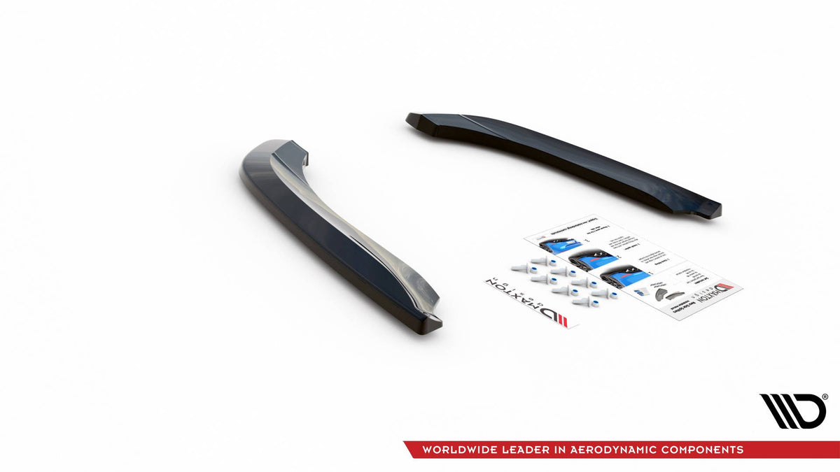 Splitters laterales traseros para Seat Exeo