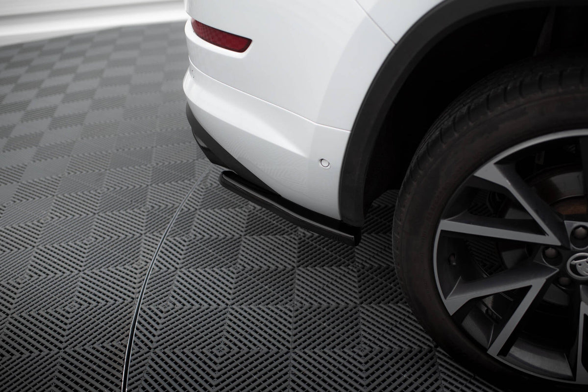 Splitters laterales traseros para Skoda Kodiaq RS Mk1 / Mk1 Facelift
