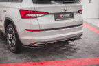 Splitters laterales traseros para Skoda Kodiaq Sportline Mk1 / Mk1 Facelift