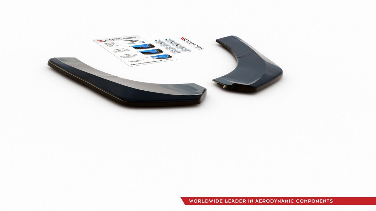 Splitters laterales traseros para Skoda Kodiaq Sportline Mk1 / Mk1 Facelift