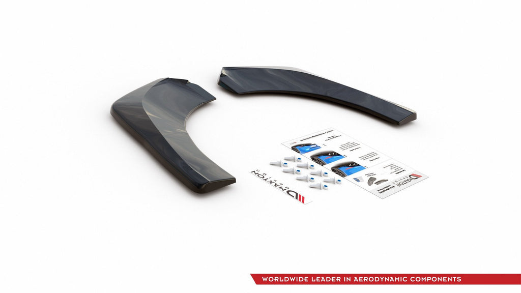 Splitters laterales traseros para Skoda Kodiaq Sportline Mk1 / Mk1 Facelift