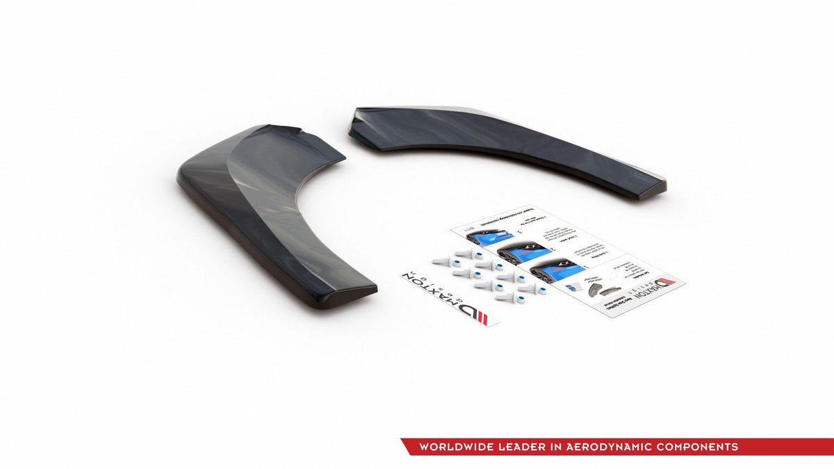 Splitters laterales traseros para Skoda Kodiaq Sportline Mk1 / Mk1 Facelift