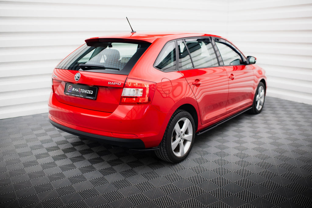 Splitters laterales traseros para Skoda Rapid Spaceback