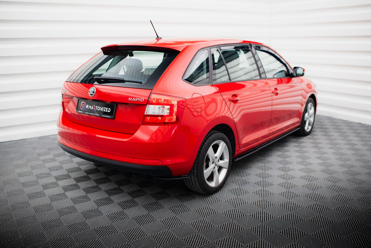 Splitters laterales traseros para Skoda Rapid Spaceback