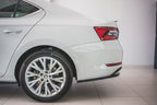 Splitters laterales traseros para Skoda Superb Liftback / Combi Mk3 Facelift