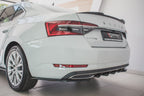 Splitters laterales traseros para Skoda Superb Liftback / Combi Mk3 Facelift