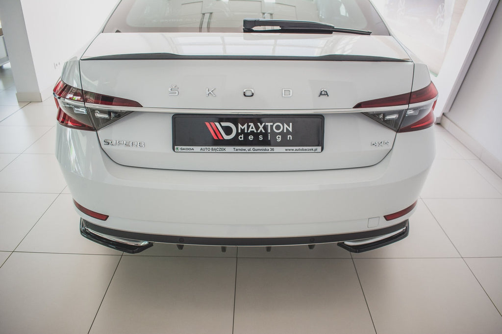 Splitters laterales traseros para Skoda Superb Liftback / Combi Mk3 Facelift