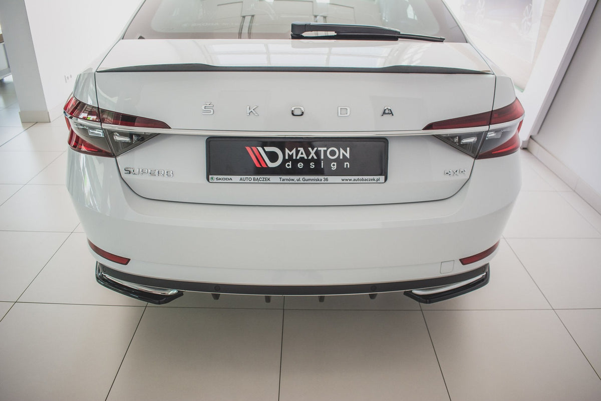Splitters laterales traseros para Skoda Superb Liftback / Combi Mk3 Facelift