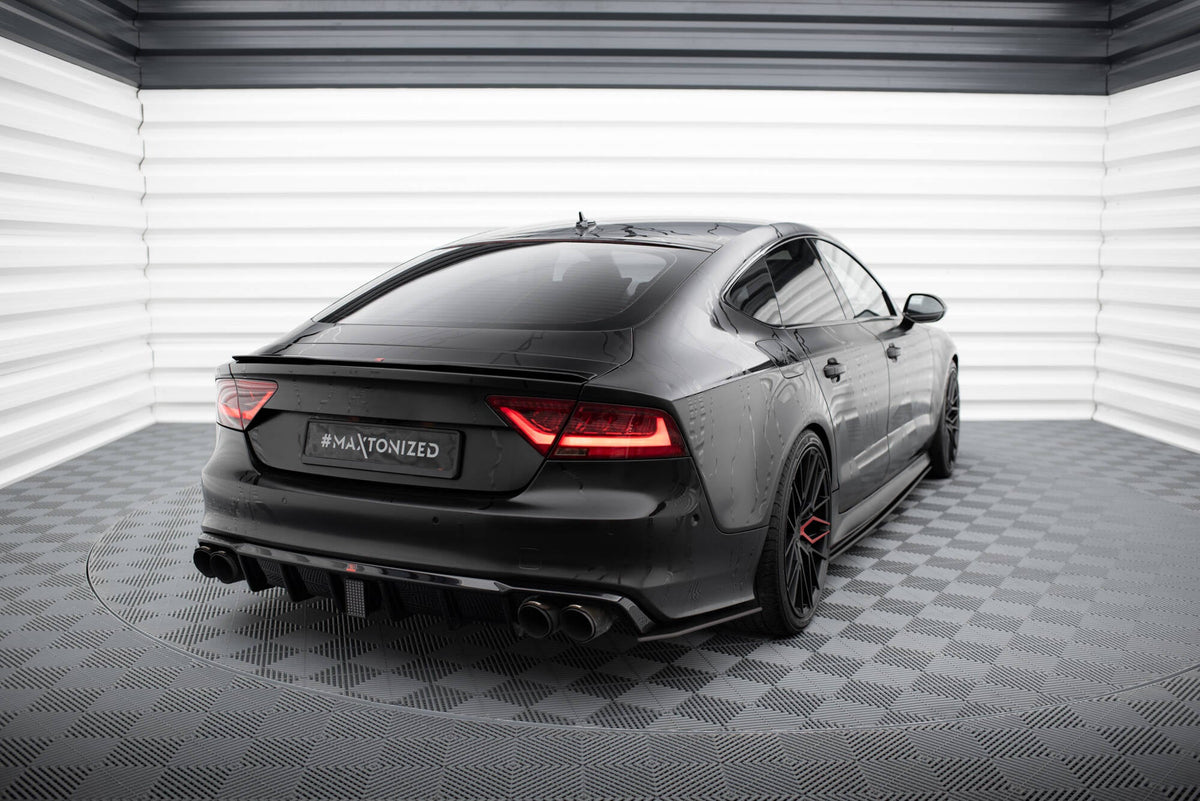 Splitters laterales traseros Street Pro para Audi A7 S-Line C7