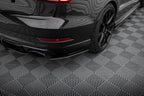 Splitters laterales traseros Street Pro para Audi RS3 Sedan 8V Facelift