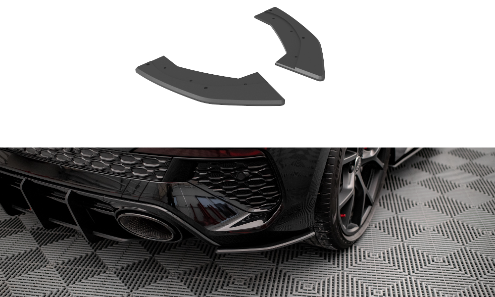 Splitters laterales traseros Street Pro para Audi RS3 Sportback 8Y