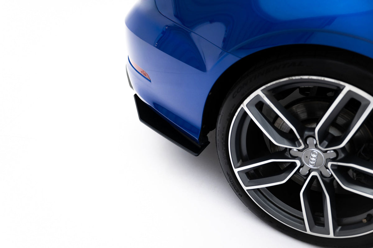 Splitters laterales traseros Street Pro para Audi S3 Sedan 8V